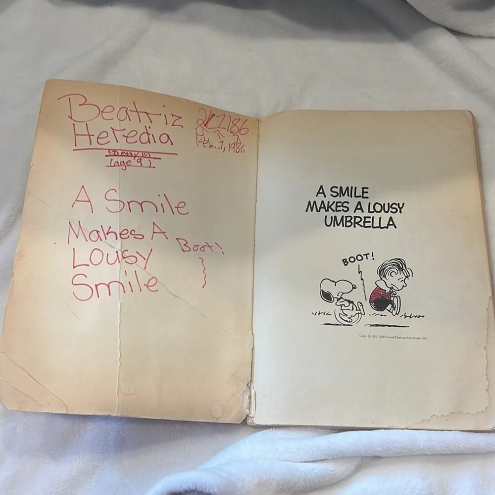 A Smile makes a lousy umbrella comic book - Picture 6 of 7